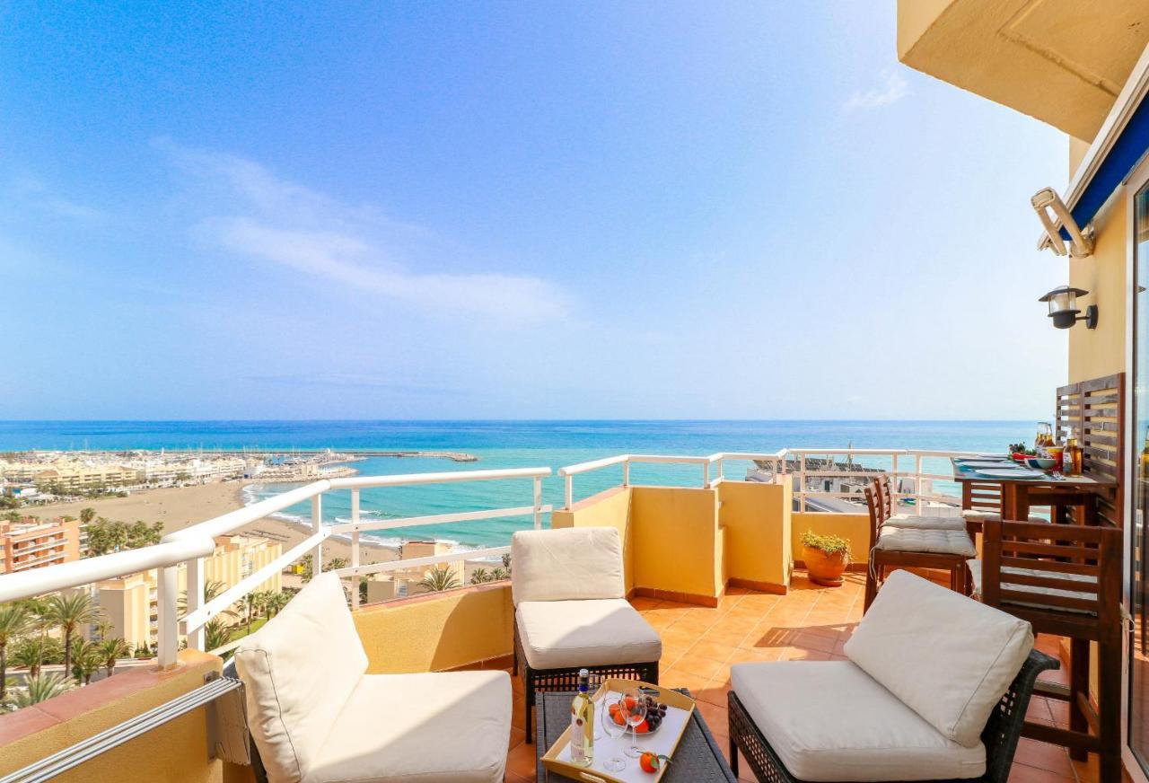 Penthouse With Panoramic Views - Puerto Marina Appartement Benalmádena Buitenkant foto