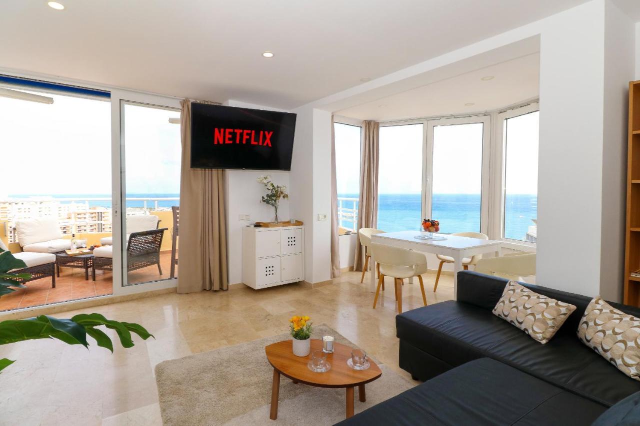 Penthouse With Panoramic Views - Puerto Marina Appartement Benalmádena Buitenkant foto